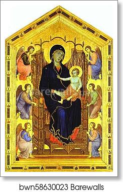Rucellai Madonna by Duccio Di Buoninsegna, Art Print