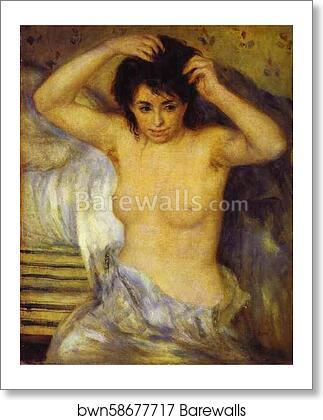 Bust of a Woman, also called Before the Bath or The Toilet by Pierre-Auguste Renoir, Art Print Bust of a Woman, also called Before the Bath or The Toilet by Pierre-Auguste Renoir, Art Print