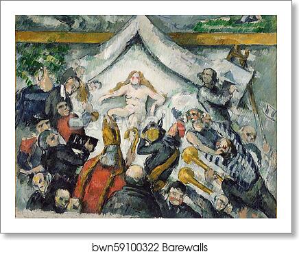 The Eternal Feminine by Paul Cézanne, Art Print