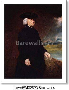 William Paley by George Romney, Art Print