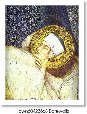 St. Martin's Dream by Simone Martini, Art Print
