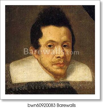 Portrait of a Soldier. Detail by Sofonisba Anguissola, Art Print Portrait of a Soldier. Detail by Sofonisba Anguissola, Art Print