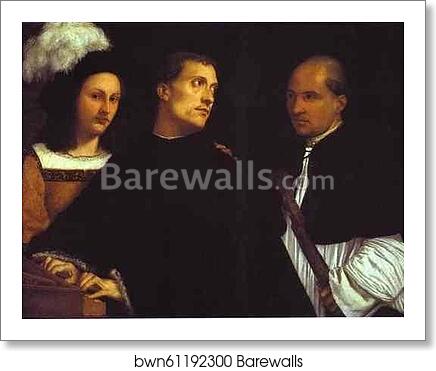 The Concert by Titian, Art Print