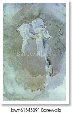 White Iris by Mikhail Vrubel, Art Print