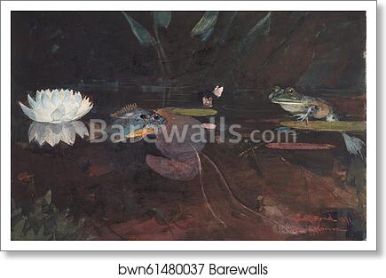 Mink Pond by Winslow Homer, Art Print