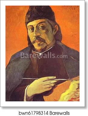 Self-portrait by Paul Gauguin, Art Print