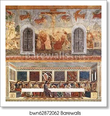 The Last Supper and Stories of Christ's Passion by Andrea Del Castagno, Art Print The Last Supper and Stories of Christ's Passion by Andrea Del Castagno, Art Print