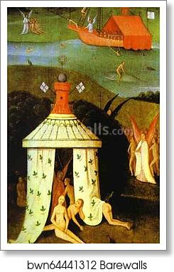 Paradise by Hieronymus Bosch, Art Print