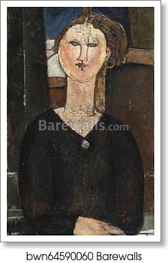 Antonia by Amedeo Modigliani, Art Print