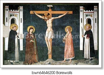 Crucifixion by Pietro Cavallini, Art Print