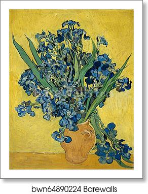 Irises by Vincent Van Gogh, Art Print