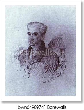 Portrait of Count I. A. Capo D'Istrias by Alexander Brulloff, Art Print Portrait of Count I. A. Capo D'Istrias by Alexander Brulloff, Art Print