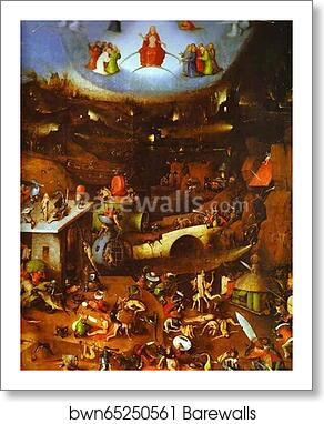 Last Judgement by Hieronymus Bosch, Art Print