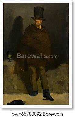 The Absinthe Drinker by Édouard Manet, Art Print