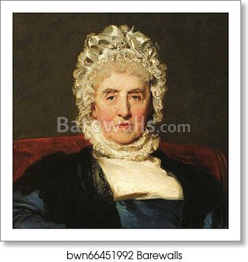 Lady Robert Manners. Detail by Sir Thomas Lawrence, Art Print