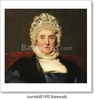 Lady Robert Manners. Detail by Sir Thomas Lawrence, Art Print Lady Robert Manners. Detail by Sir Thomas Lawrence, Art Print
