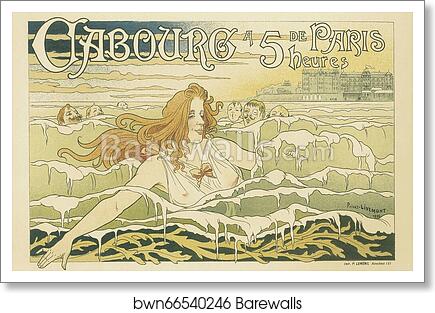 Casino de Cabourg by Henri Privat-Livemont, Art Print