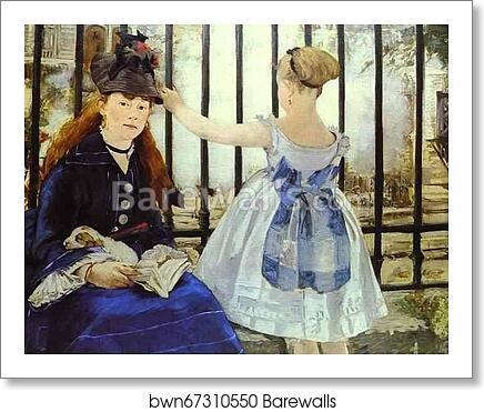 The Railway by Edouard Manet, Art Print