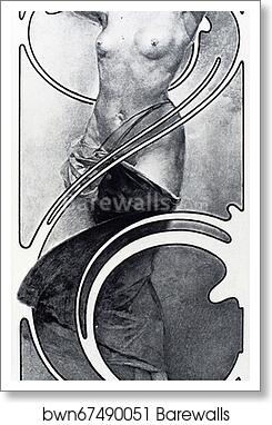 Documents Decoratifs by Alphonse Mucha, Art Print