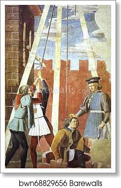 Legend of the True Cross: Torment of the Jew by Piero Della Francesca, Art Print Legend of the True Cross: Torment of the Jew by Piero Della Francesca, Art Print