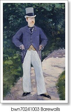 Portrait of Monsieur Brun by Édouard Manet, Art Print