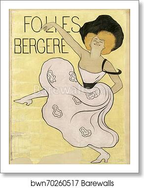 Folies Bergere by Leonetto Cappiello, Art Print