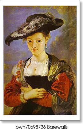 Portrait of Susanne Fourment ("Le Chapeau de paille") by Peter Paul Rubens, Art Print Portrait of Susanne Fourment ("Le Chapeau de paille") by Peter Paul Rubens, Art Print