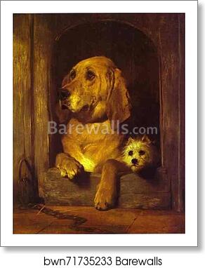 Dignity and Impudence by Sir Edwin Landseer, Art Print