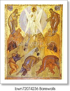 The Transfiguration by Theophanes The Greek, Art Print