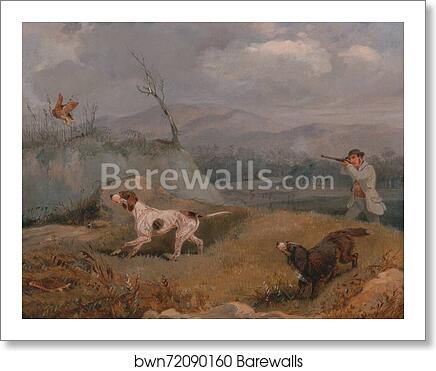 Grouse Shooting by Henry Thomas Alken, Art Print
