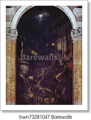 The Martyrdom of St. Lawrence by Titian, Art Print