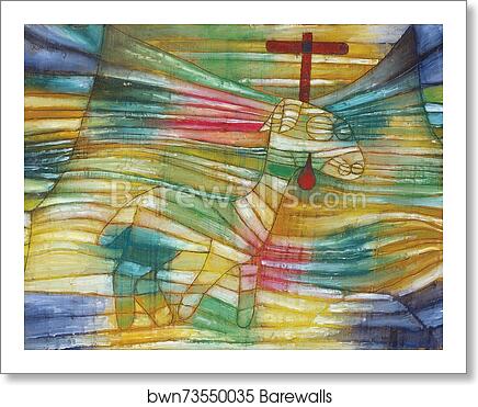 The Lamb by Paul Klee, Art Print