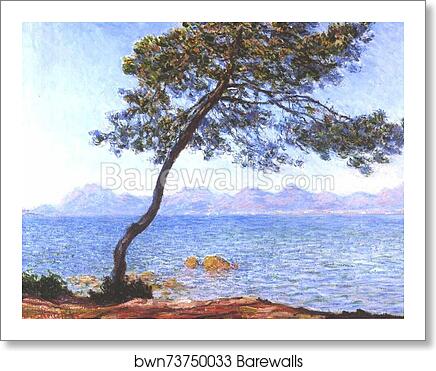 Cap d'Antibes by Claude Monet, Art Print