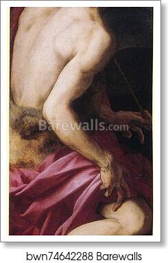 St. John the Baptist by Agnolo Bronzino, Art Print