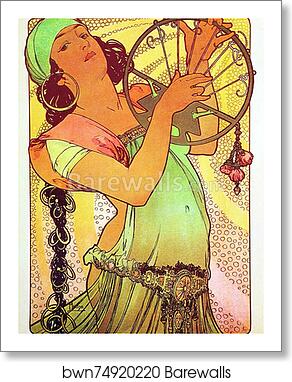 L'Estampe Moderne Salomé by Alphonse Mucha, Art Print