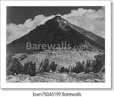 Pinchot Pass, Mt. Wynne, Kings River Canyon (Proposed as a national park), California, 1936. Photographs of National Parks and Monuments, compiled 1941 - 1942, documenting the period ca. 1933 - 1942 by Ansel Adams (1902-1984), Art Print Pinchot Pass, Mt. Wynne, Kings River Canyon (Proposed as a national park), California, 1936. Photographs of National Parks and Monuments, compiled 1941 - 1942, documenting the period ca. 1933 - 1942 by Ansel Adams (1902-1984), Art Print