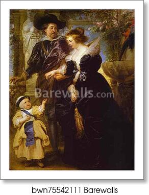 Rubens, His Wife Helena Fourment, and Their Son Peter Paul by Peter Paul Rubens, Art Print Rubens, His Wife Helena Fourment, and Their Son Peter Paul by Peter Paul Rubens, Art Print