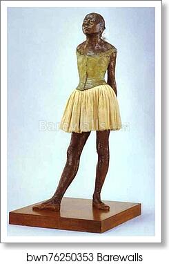 Little Fourteen-Year-Old Dancer by Edgar Degas, Art Print