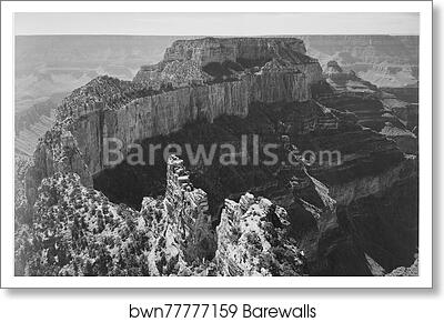 Close-in view of curred cliff, "Grand Canyon National Park," Arizona. Photographs of National Parks and Monuments, compiled 1941 - 1942, documenting the period ca. 1933 - 1942 by Ansel Adams (1902-1984), Art Print Close-in view of curred cliff, "Grand Canyon National Park," Arizona. Photographs of National Parks and Monuments, compiled 1941 - 1942, documenting the period ca. 1933 - 1942 by Ansel Adams (1902-1984), Art Print