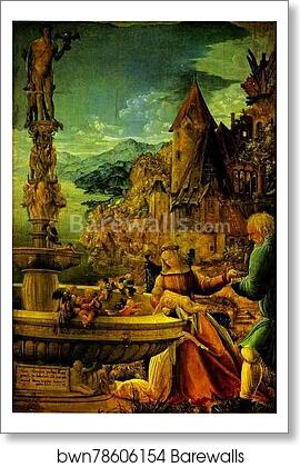 The Rest on the Flight into Egypt by Albrecht Altdorfer, Art Print The Rest on the Flight into Egypt by Albrecht Altdorfer, Art Print