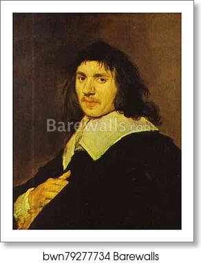 Portrait of a Man by Frans Hals, Art Print