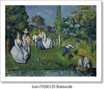 The Pond by Paul Cézanne, Art Print