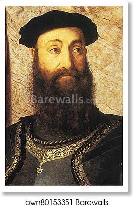 Portrait of Stefano Colonna. Detail by Agnolo Bronzino, Art Print Portrait of Stefano Colonna. Detail by Agnolo Bronzino, Art Print