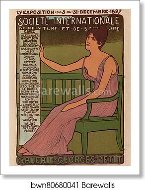 Galerie Georges Petit by Maurice Réalier-Dumas, Art Print