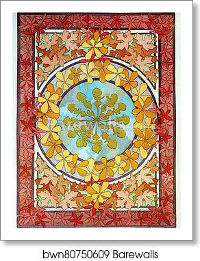 Documents Decoratifs by Alphonse Mucha, Art Print