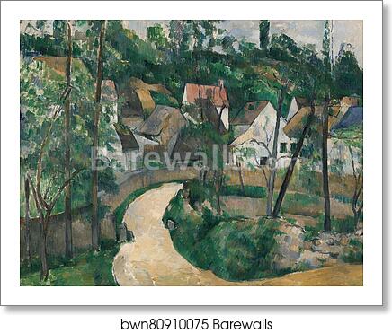 Turn in the Road by Paul Cézanne, Art Print