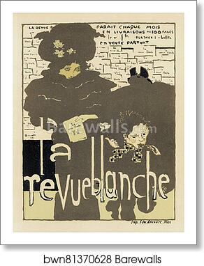 La "Revue Blanche" by Pierre Bonnard, Art Print