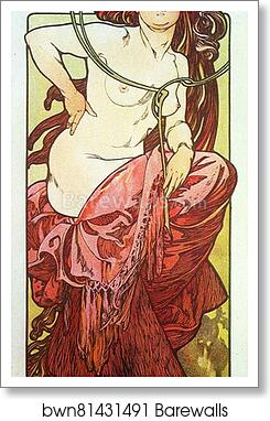 Documents Decoratifs by Alphonse Mucha, Art Print
