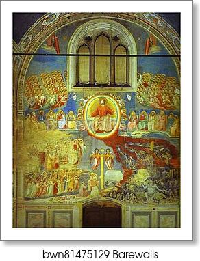 The Last Judgment by Giotto, Art Print