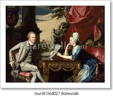Mr. and Mrs. Ralph Izard (Alice Delancey) by John Singleton Copley, Art Print